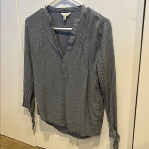 Lucky Brand Herringbone Patterned Top